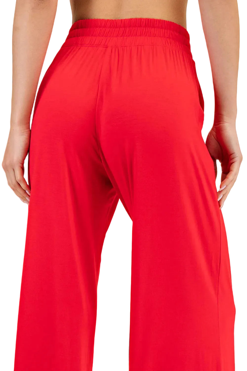 VISCOSE MODAL WIDE LEG PANT