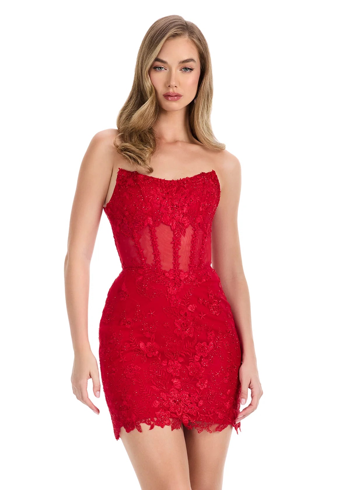 ASHLEYlauren 4852 | Red