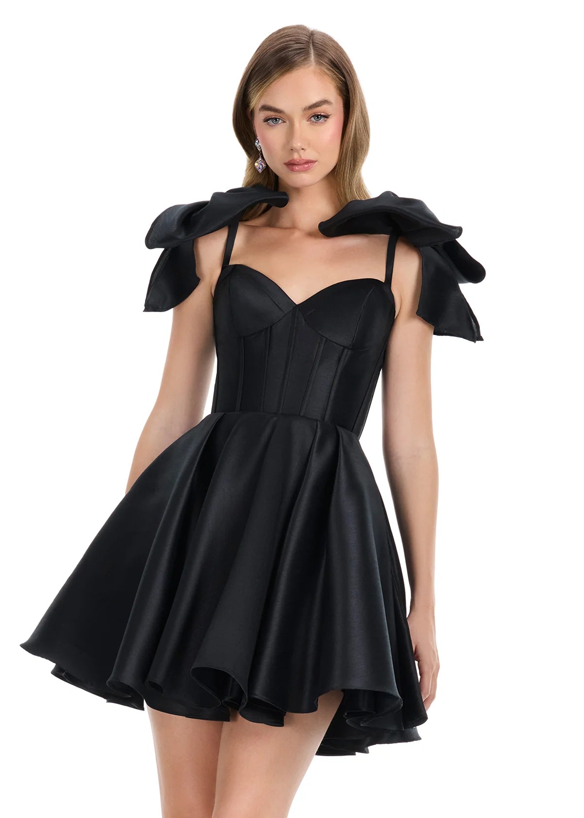 ASHLEYlauren 4855 | Black