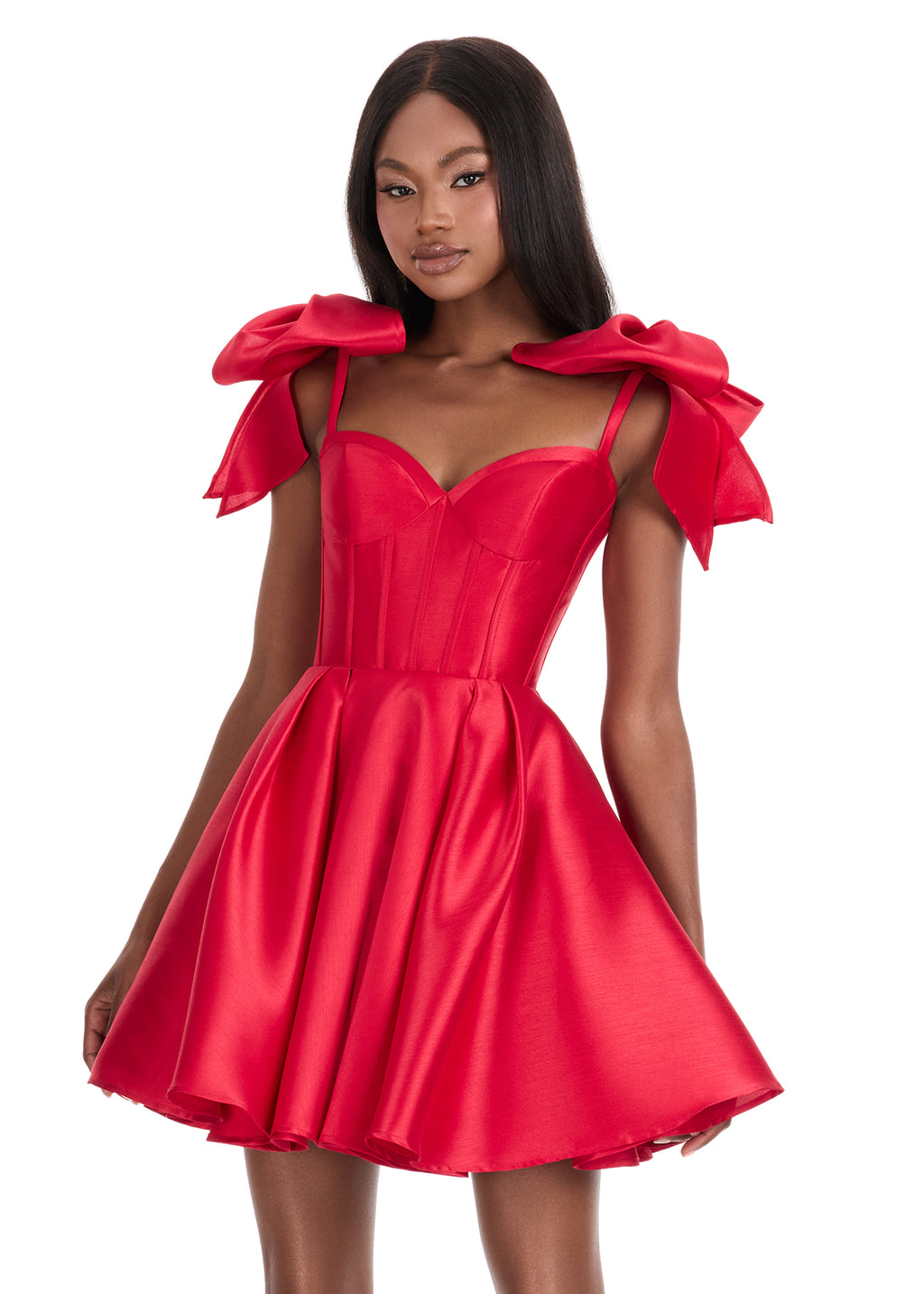 ASHLEYlauren 4855 | Red