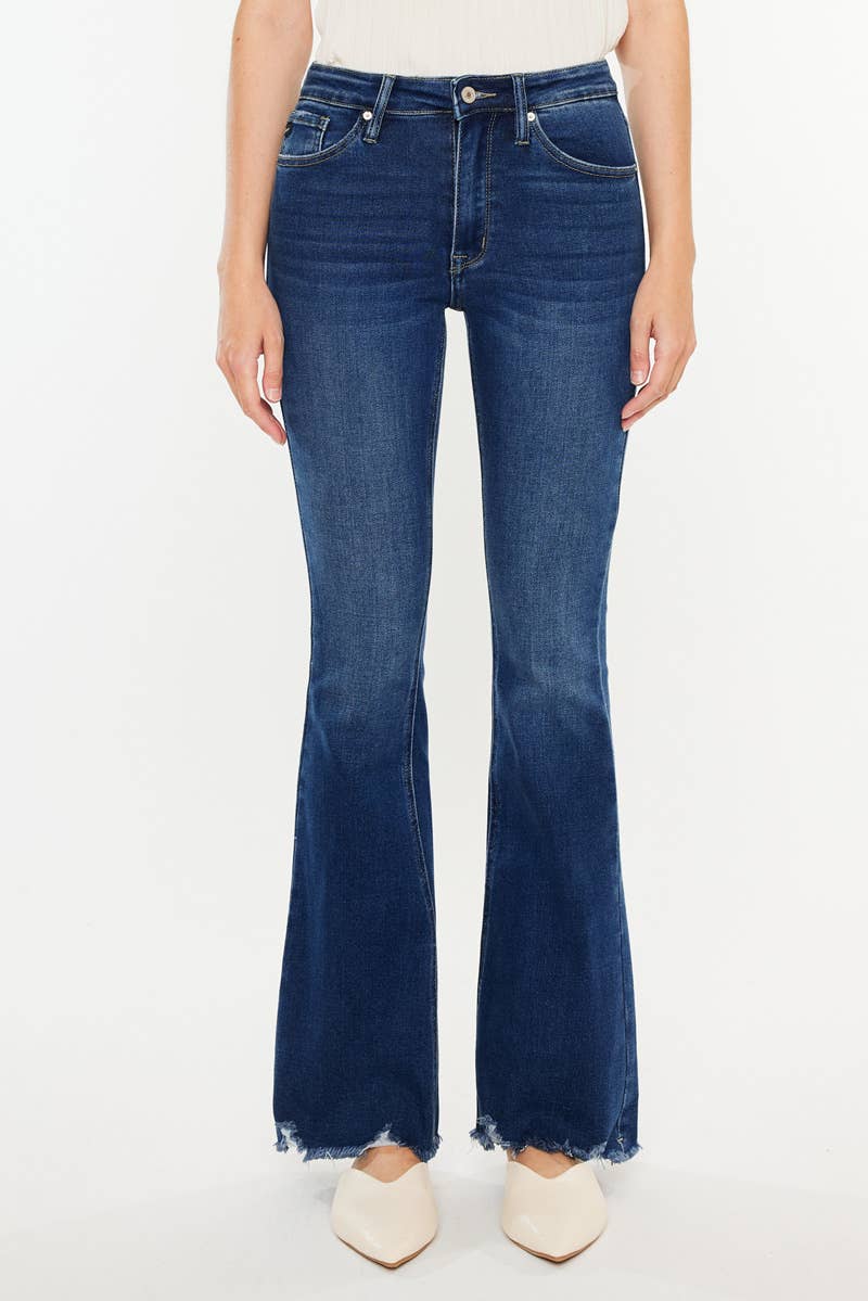 KANCAN EDEN HIGH RISE BOOTCUT  JEANS