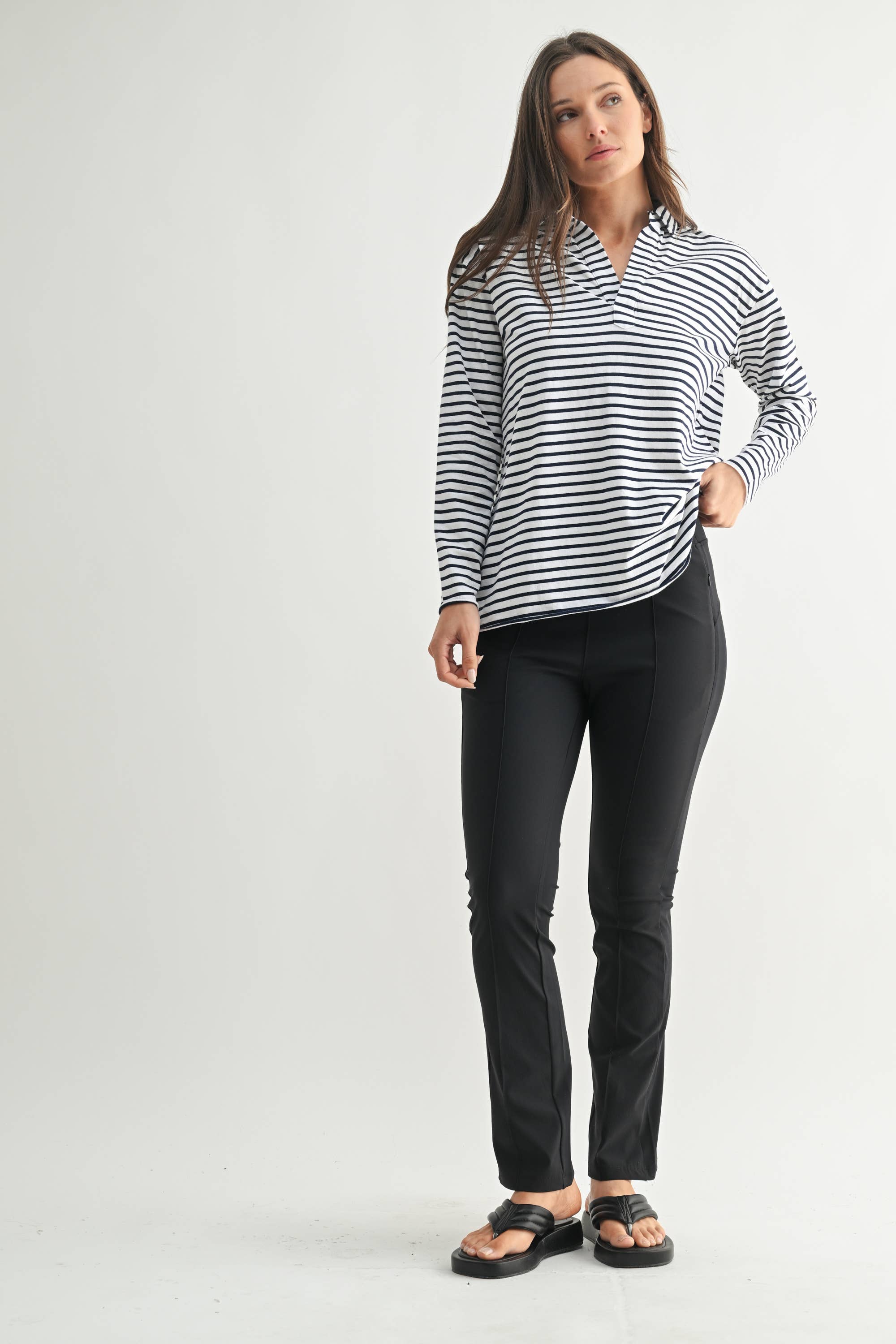 FlexFlow Germanium Straight Leg Pants