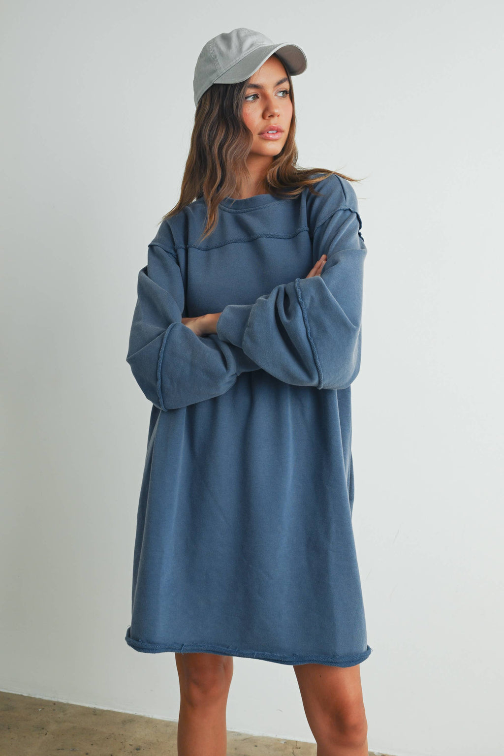 Full Sleeve Mini Dress
