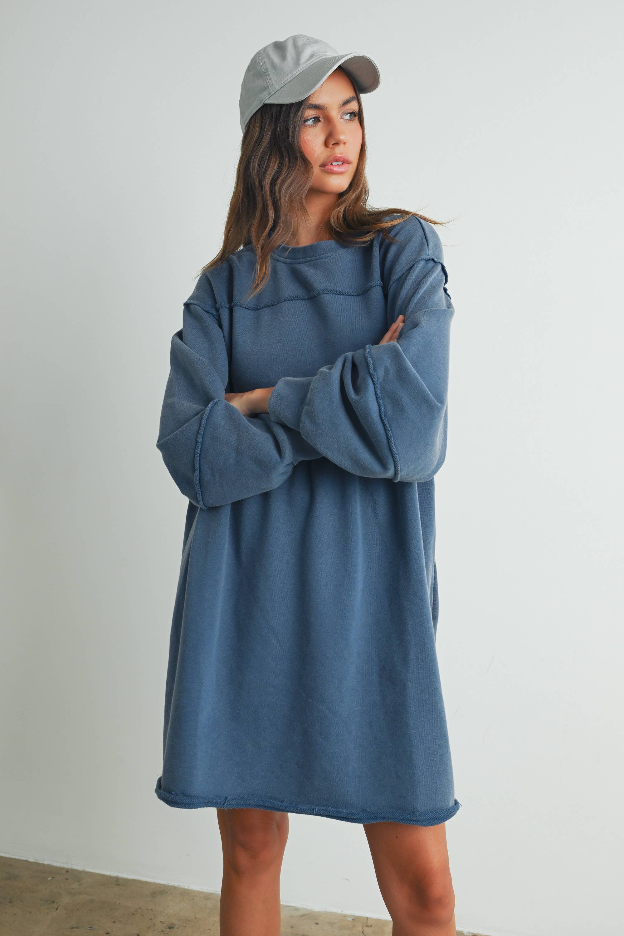 Full Sleeve Mini Dress