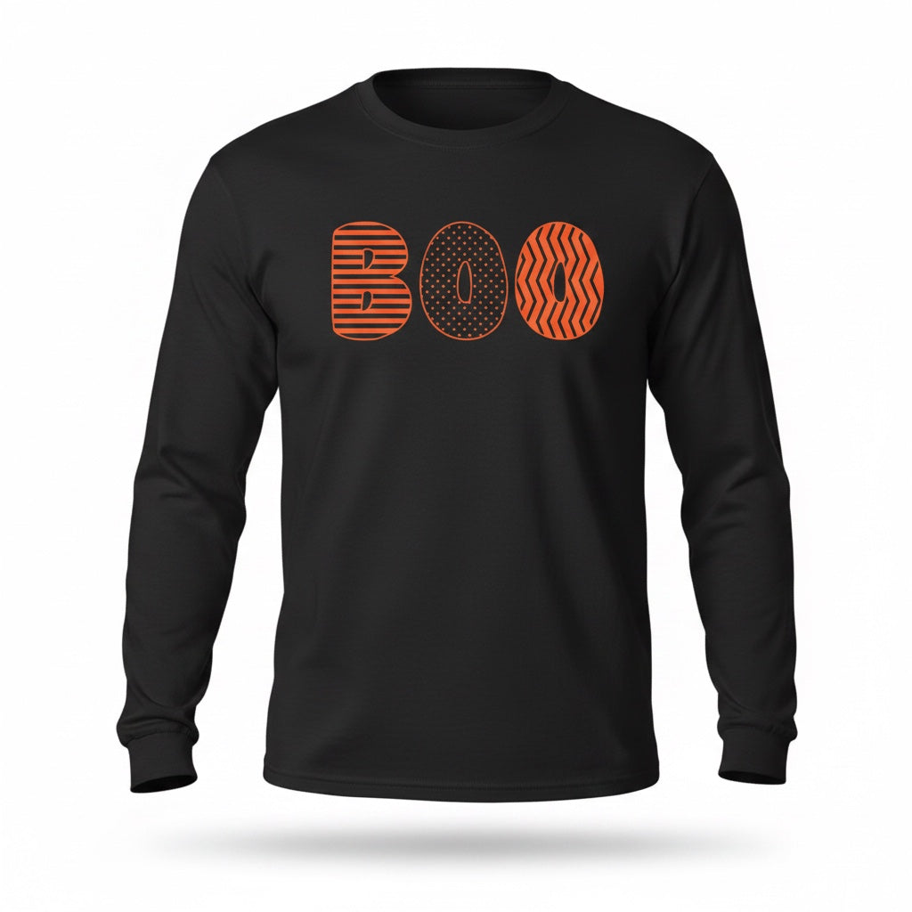 Boo Garment-Dyed Heavyweight Long Sleeve T-Shirt