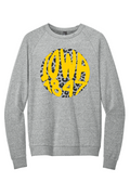 Iowa Tri-Blend Crew Neck Sweatshirt