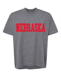 Nebraska High-Low Short Sleeved Tee