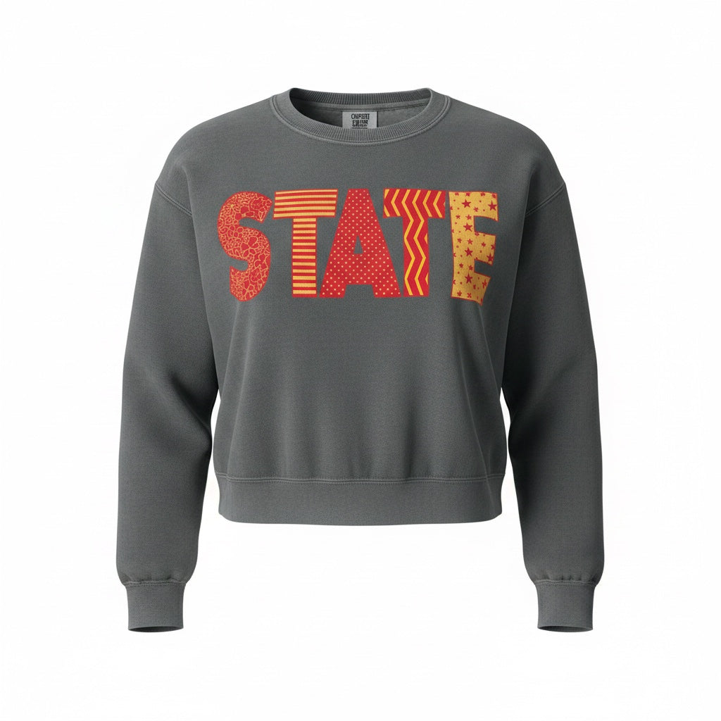 Iowa State Mid-Length Crewneck Sweatshirt