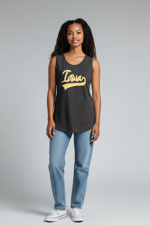 Iowa Jersey Muscle Tank