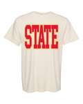 Iowa State Block Heavyweight Tee