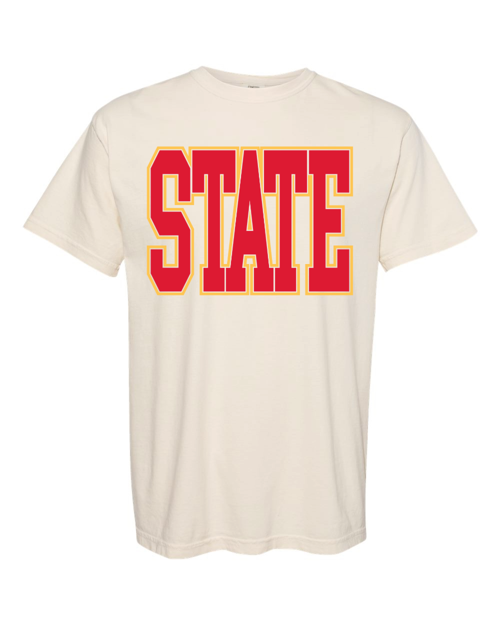 Iowa State Block Heavyweight Tee