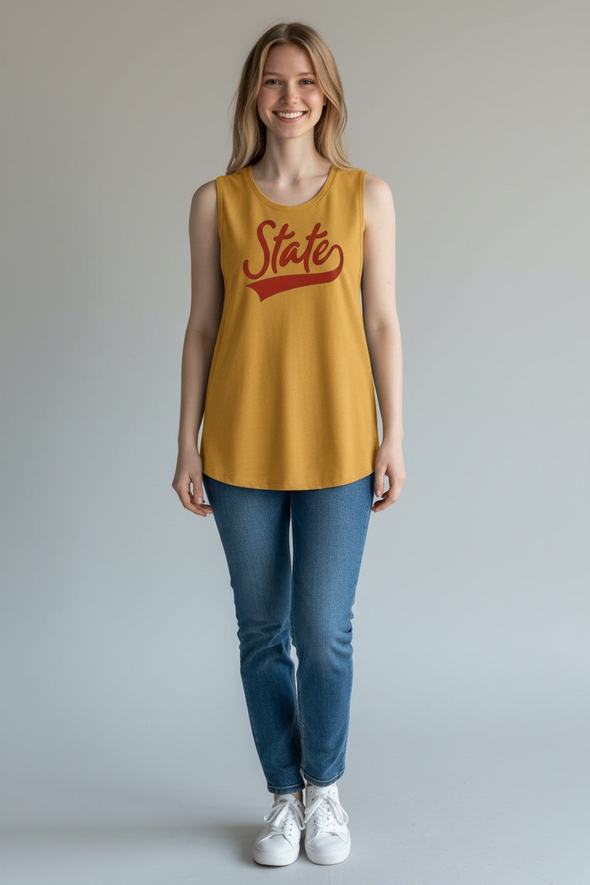 Iowa State Jersey Muscle Tank