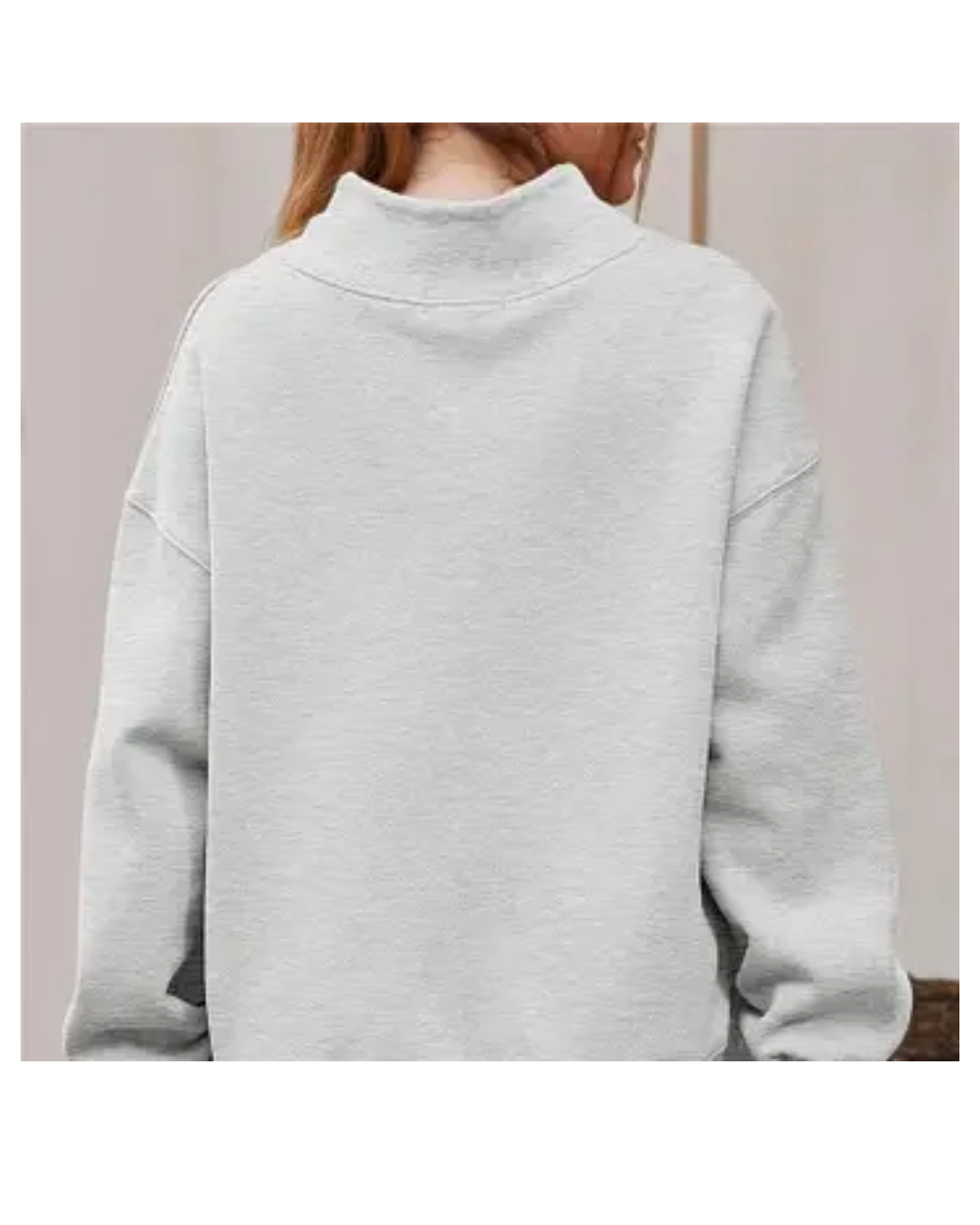 Nebraska Mock Neck Sweatshirt