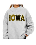 Iowa Mock Neck Sweatshirt