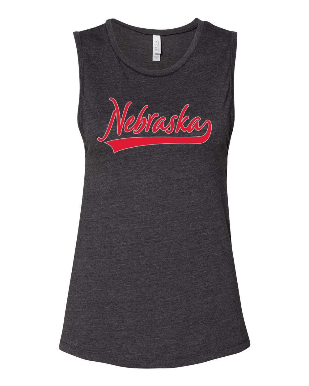 Nebraska Jersey Muscle Tank