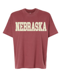 Nebraska High-Low Short Sleeved Tee