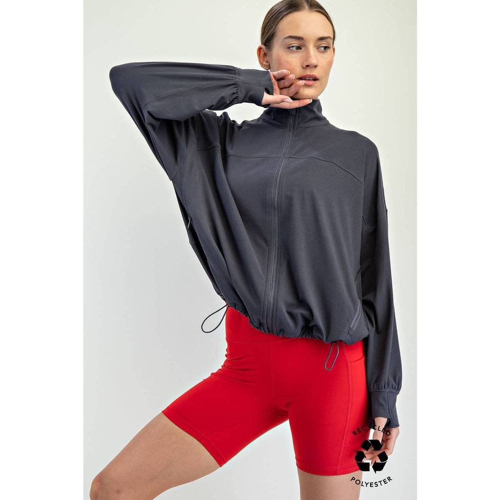BUTTER SOFT OVERSIZED ACTIVE JACKET
