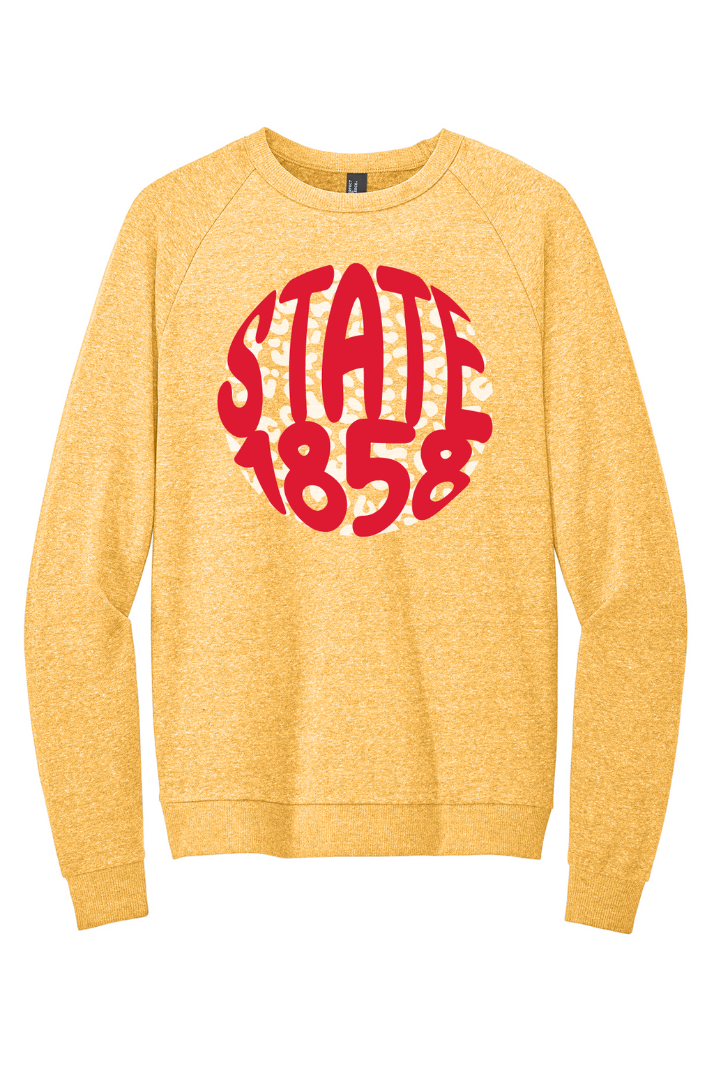 Iowa State Tri-Blend Crew Neck Sweatshirt