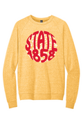 Iowa State Tri-Blend Crew Neck Sweatshirt