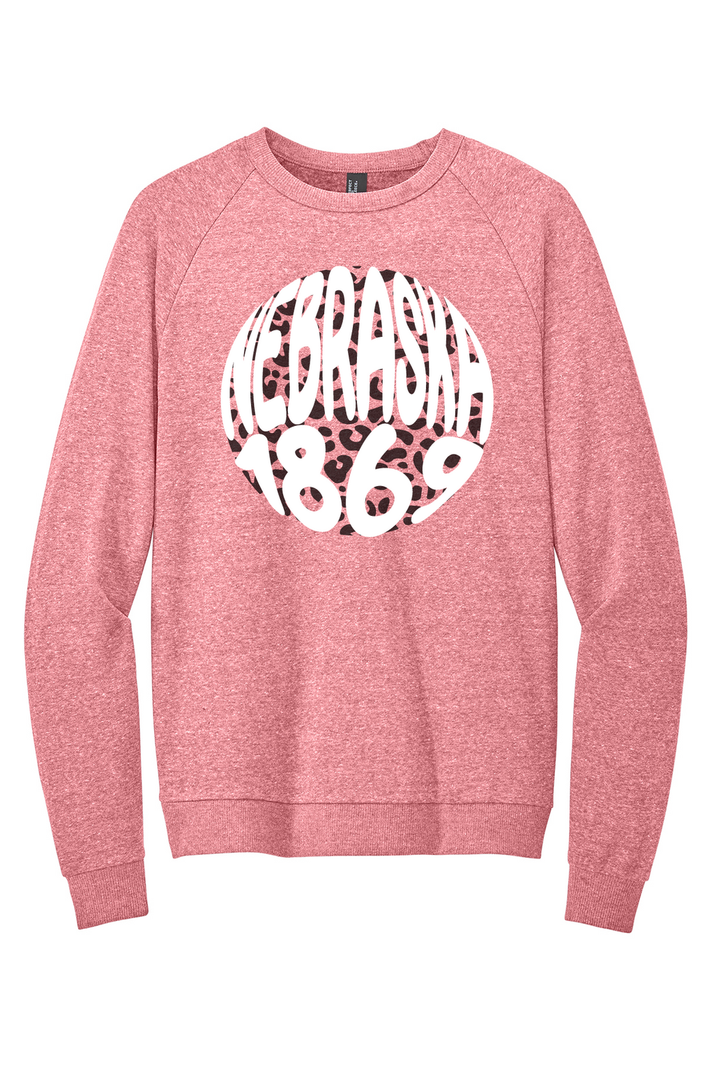 Nebraska Tri-Blend Crew Neck Sweatshirt