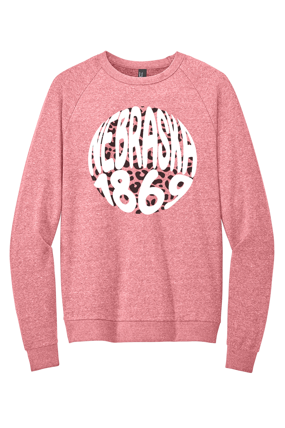 Nebraska Tri-Blend Crew Neck Sweatshirt
